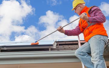Brawith soft wash roof cleaning
